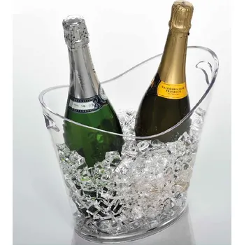 Chladič na víno Chladící nádoba RIA transparentní