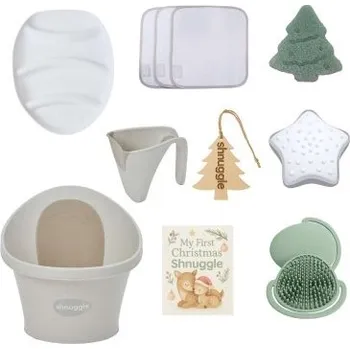 koupací vanička Shnuggle Vánoční set Cookies & Cream
