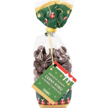 Sušené ovoce POEX Černý rybíz v hořké čokoládě 150g