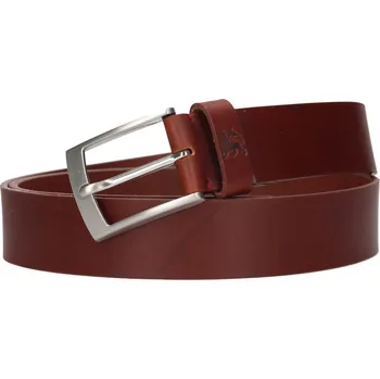 Opasek Pánský kožený opasek Lerros Malon - koňak