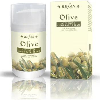 Pleťový krém Refan Anti-Age noční krém Oliva 50 ml