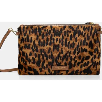 Kabelka Kožená kabelka Gianni Chiarini HERMY BS.3905.CAV.PL hnědá 82X, vel. ONE SIZE