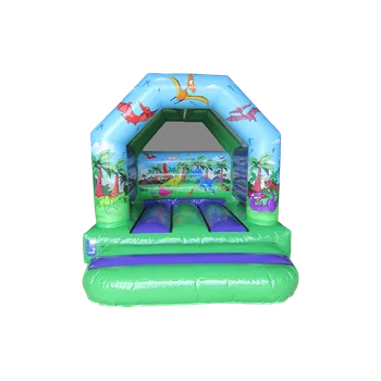 Skákací hrad Klasický Skákací hrad pro děti | Profi zpracování | Certifikováno TÉMATIKA: Dinosauři