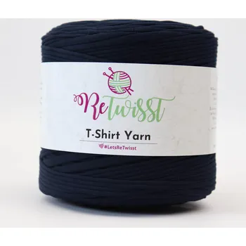 Příze špagáty ReTwisst modročerná