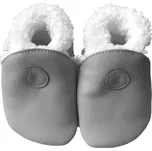 Hopi Hop Barefoot kožené capáčky Zimní šedé