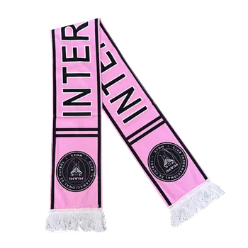 Šála Fotbalová šála Inter Miami CF - Pink