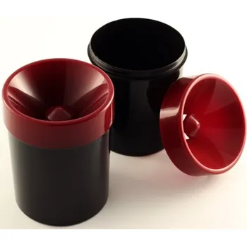 Dóza na potraviny Plastové plivátko 1 l bordó