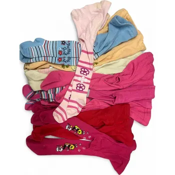 Maličké punčocháče 80/86, velikost 80/86, Složení materiálu 80% bavlna 15% polyamid 5% elastan, Určení Pro holky