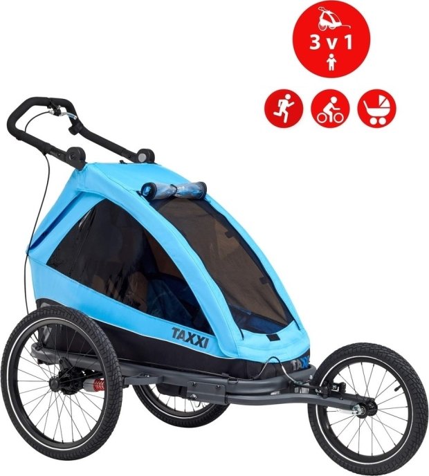 TaXXi Elite 1 Cyklovozík modrý UNO - Modrá
