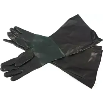 Pískovačka Univerzální rukavice pro pískovací - tryskací boxy, délka 60 cm (TrueTech)