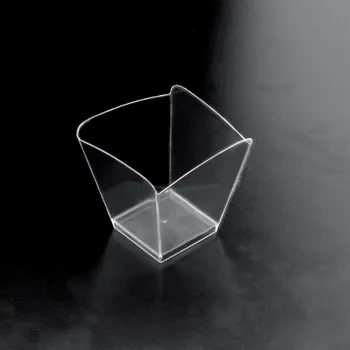 Plastová Finger food mistička Onda transparentní