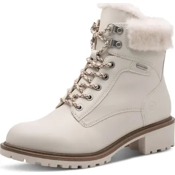Dámská zimní obuv DÁMSKÉ KOTNÍKOVÉ BOTY TAMARIS 1-26266-43 427 CREAM Barva: CREAM, Velikost: 40