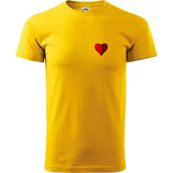 Pánské tričko Prší - Červený - Triko extra velké (5-8XL) - 6XL ( Žlutá )