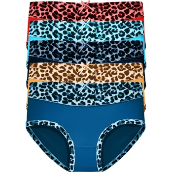 Kalhotky Dámské kalhotky vyšší pas Hanule 9077 - 3 ks XXL vícebarevná