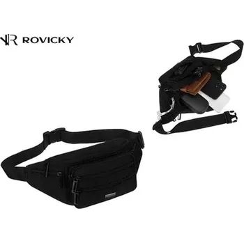 Ledvinka Módní pánská černá ledvinka