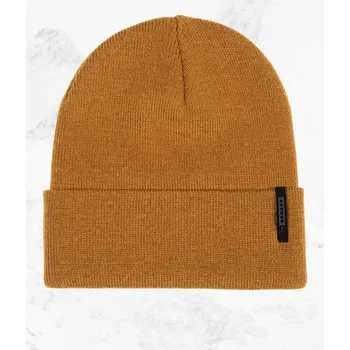 Čepice kulich STAPLE BEANIE Golden Brown/Black