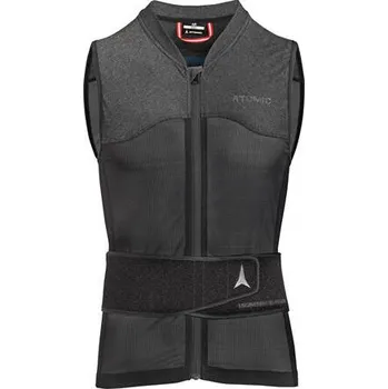 Chránič těla a ramene Atomic LIVE SHIELD VEST AMID M all black, chránič páteře-vesta 23/24 M