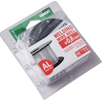Příslušenství ke svářečce Svářovací drát HELVI ALMg5 5356 - Ø 0,8mm - 0,5kg