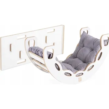 Houpačka Montesori 4in1 Barva: Šedá