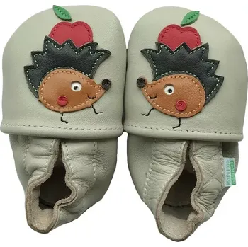 Capáčky Hopi Hop BAREFOOT kožené capáčky JEŽURKA