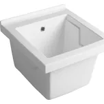 Aqualine Keramická výlevka, 45x50cm, s přepadem WH118