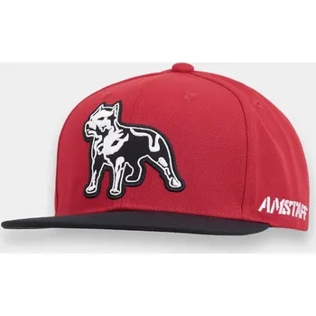 Pokrývka hlavy Amstaff Timus Snapback Cap Red velikost: one size