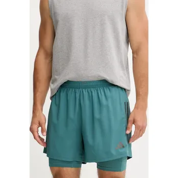Běžecké šortky adidas Performance Own The Run pánské, zelená barva, JW9701 67X, vel. XXL