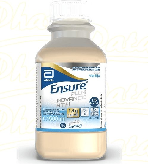 Abbott Ensure Plus Advance RTH vanilka 500 ml od 162 Kč - Zbozi.cz