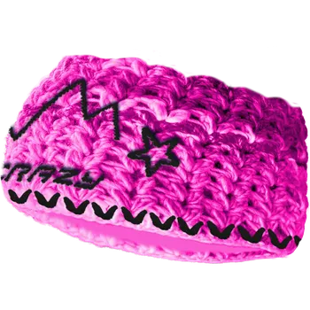 Sportovní čelenka CRAZY BAND NORGE POP (Teplá pletená čelenka v norském stylu)