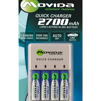 Článková baterie Nabíjecí baterie Movida MBAA4R27QC Quick Charger