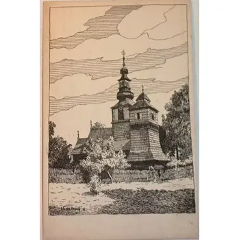 Umění Podkarpatská Rus: Dřevěný kostelík v Iskách