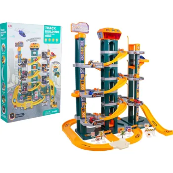 autíčko RKToys Giga parkoviště pro autíčka modré