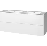 Mereo Aira, koupelnová skříňka s keramickým umyvadlem 121 cm, bílá CN713