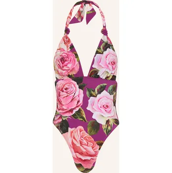 Dámské plavky Dolce & Gabbana Dámské Neckholder Plavky, fialová / světle...