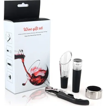 Otvírák Dárkový set na víno se 4 pomůckami