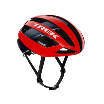 Cyklistická přilba Silniční přilba Trek Velocis MIPS Viper Red/Nautical Navy Velikost: M