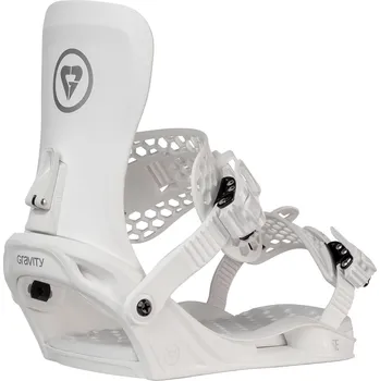 Vázání na snowboard Gravity RISE white, dámské vázání na snowboard L