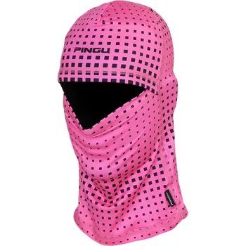 Kukla Pingu KAT růžová -fluo, lyžařská kukla