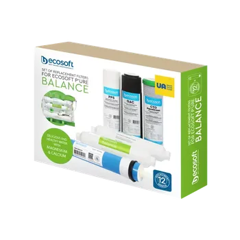 Filtrace vody SET filtrů s membránou pro reverzní osmózu ECOPURE AquaBalance