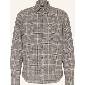 Pánská košile Marc O'polo Pánská Flanelová Košile Regular Fit, šedá / tmavě...