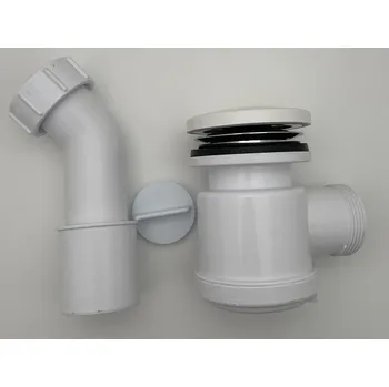 Polysan Sifon, průměr 50mm, DN50, krytka litý mramor, bílá 303700000266