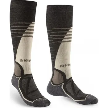 Pánské ponožky Bridgedale MID WEIGHT MEN graphite/bungee, lyžařské ponožky 40-43