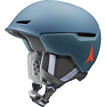 Atomic REVENT+ LF grey blue/blue, lyžařská přilba 22/23 51-55