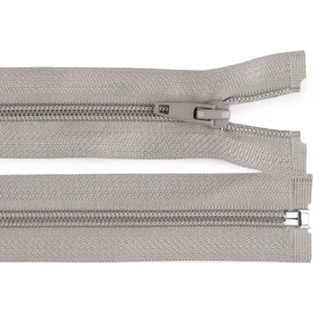 Zip Spirálový zip No 5 délka 35 cm bundový POL, malé, 310 šedobéžová