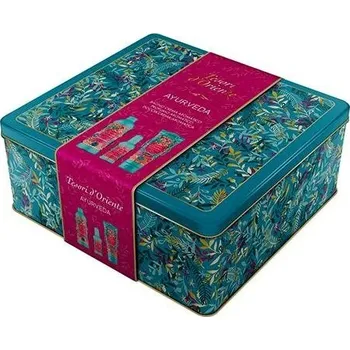 Kosmetická sada Tesori D'oriente dárková kazeta v plechové dóze Ayurveda