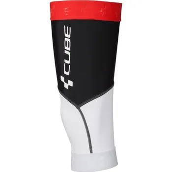 Cyklistické návleky Cube Návleky na kolena CUBE černo bílé