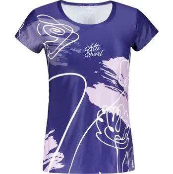 Dámské tričko Dámské volnočasové triko premium ALTISPORT VOJ/ALW120TR06 FIALOVÁ L