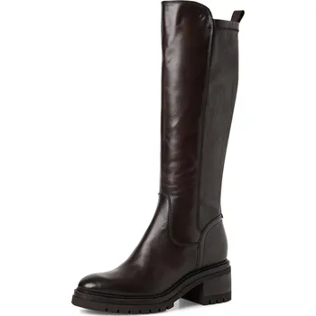 Dámská obuv DÁMSKÉ KOZAČKY TAMARIS 1-25505-45 304 HNĚDÁ Barva: HNĚDÁ, Velikost: 41