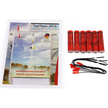 RC model ostatní Klima raketový motor D3-P EL (6ks)