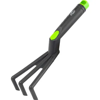 Motyka KesTek Plastový ručný kultivátor na kvety s 3 hrotmi GBL6